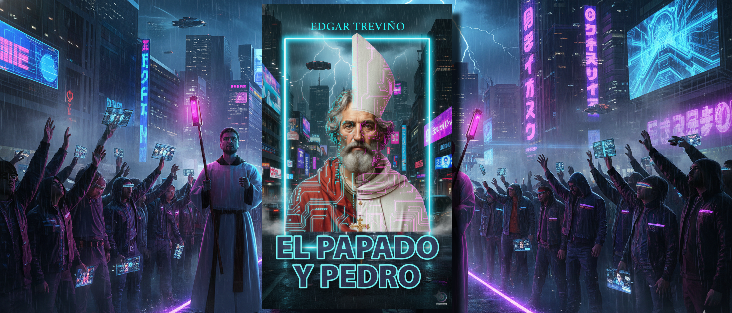 Portada de EL PAPADO Y PEDRO - EDGAR TREVIÑO