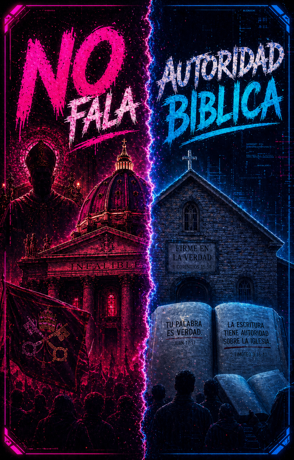 La mentira de la iglesia infalible